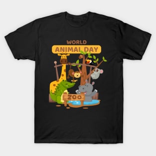 World animal day T-Shirt